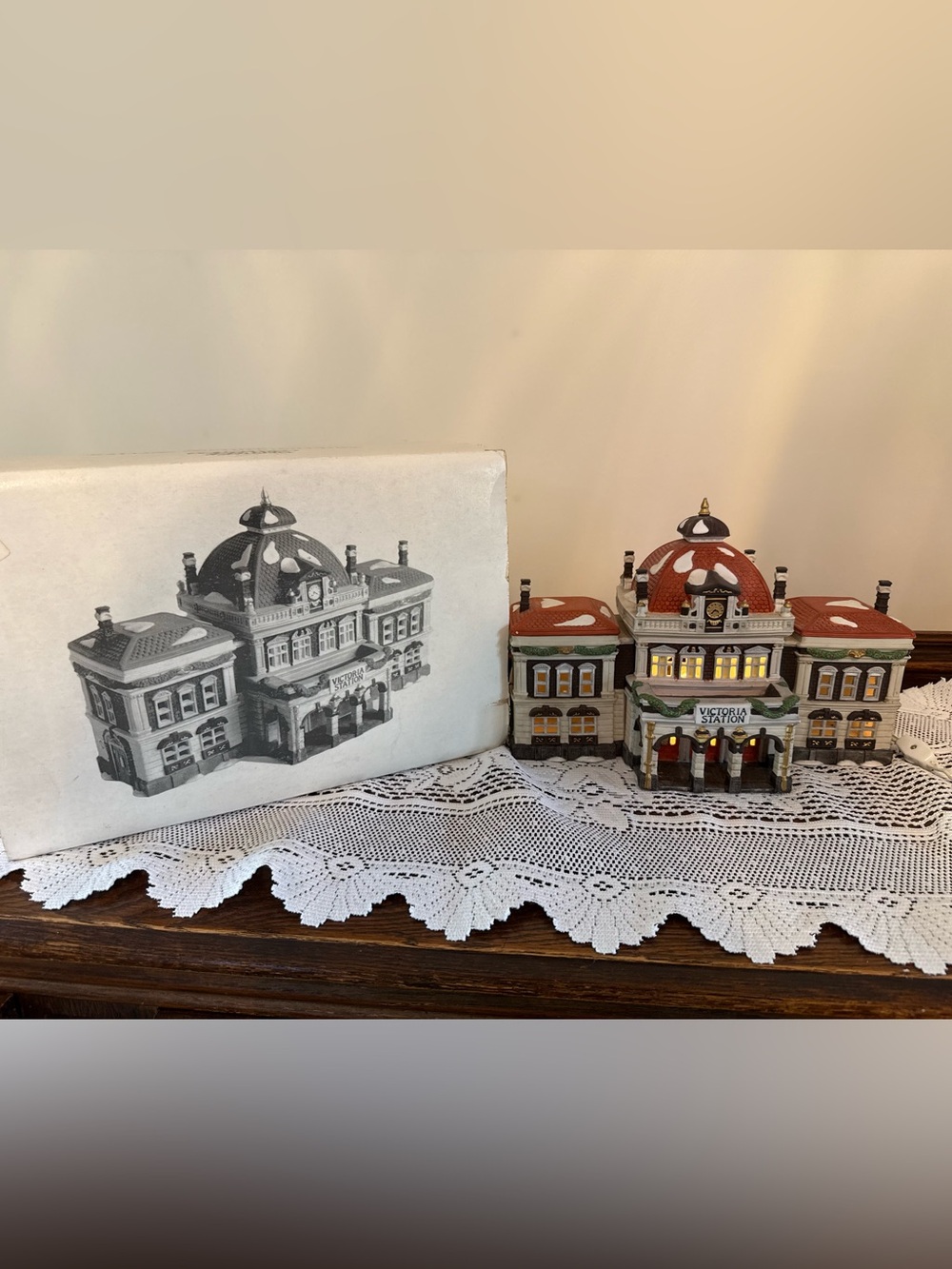 Vintage Department 56 Dickens’ Village Series “Victoria Station”